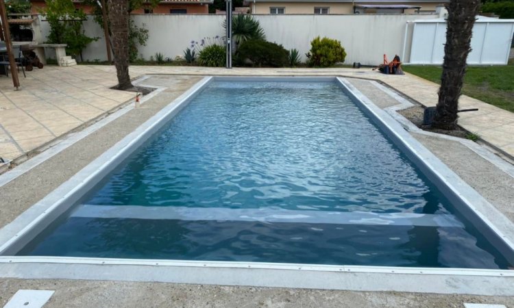 Construction de piscine rectangulaire - La Teste-de-Buch - Hydroserv
